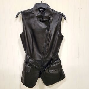 Worth Leather Vest